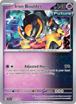 Iron Boulder - pokemon TCG Card