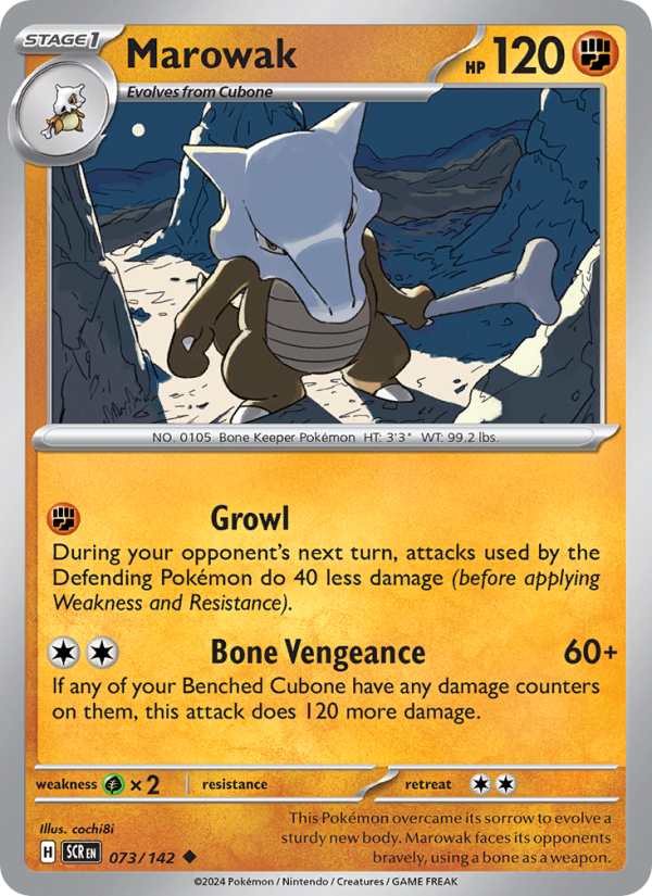 Marowak - Pokémon TCG Card