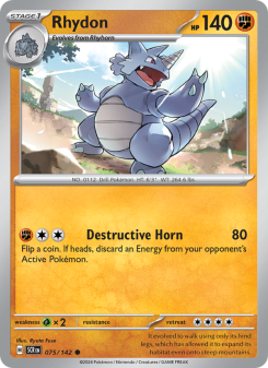 Rhydon - pokemon TCG Card