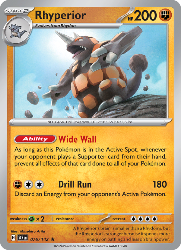 Rhyperior - Pokémon TCG Card
