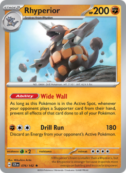 Rhyperior - pokemon TCG Card