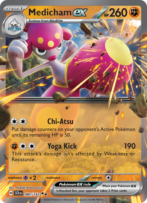 Medicham ex - Pokémon TCG Card