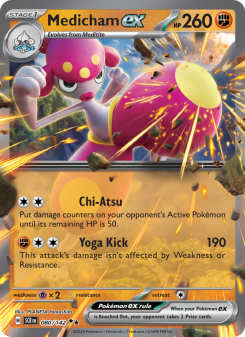 Medicham ex - pokemon TCG Card