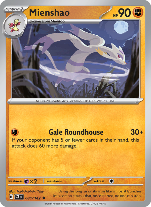 Mienshao - Pokémon TCG Card