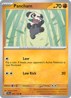 Pancham - pokemon TCG Card