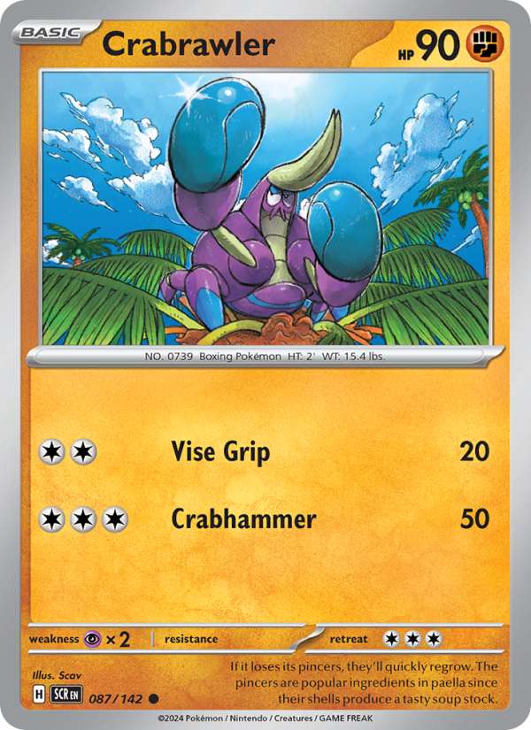 Crabrawler - Pokémon TCG Card