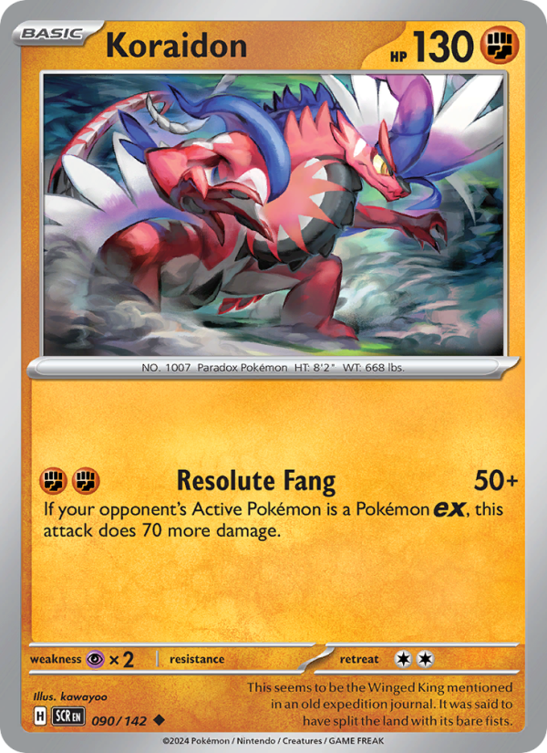Koraidon - Pokémon TCG Card