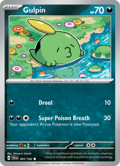 Gulpin - pokemon TCG Card