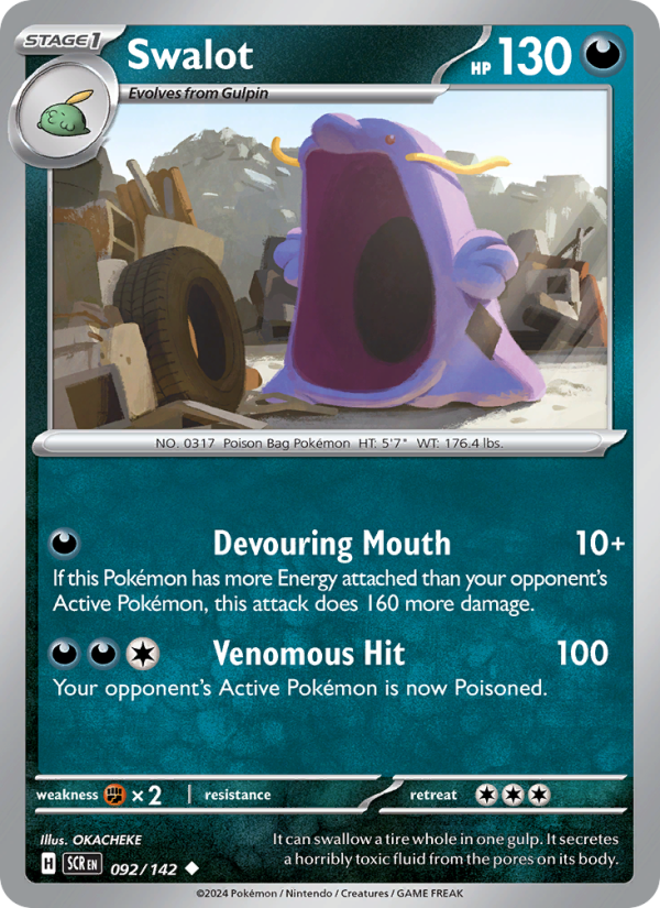 Swalot - Pokémon TCG Card