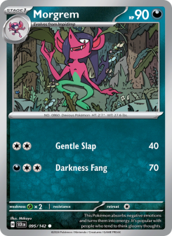 Morgrem - pokemon TCG Card