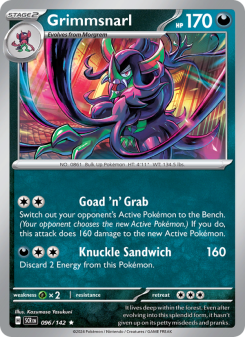 Grimmsnarl - pokemon TCG Card