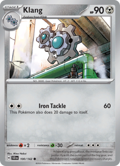 Klang - pokemon TCG Card