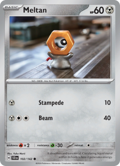 Meltan - pokemon TCG Card