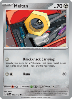 Meltan - pokemon TCG Card