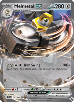 Melmetal ex - pokemon TCG Card