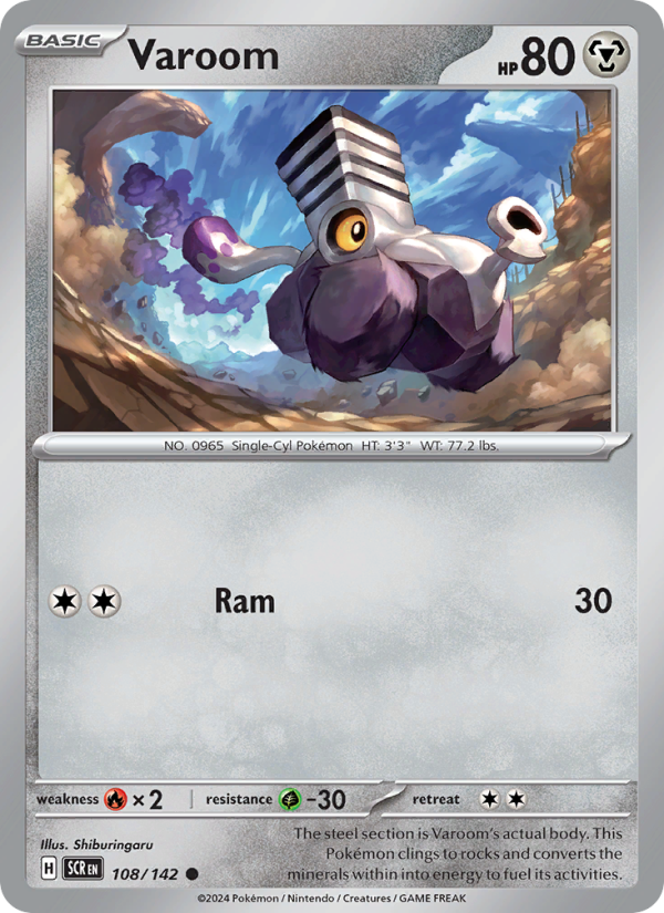 Varoom - Pokémon TCG Card