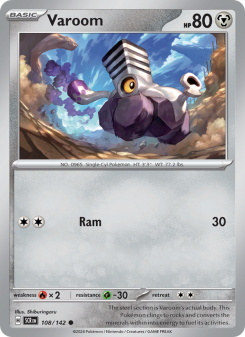 Varoom - pokemon TCG Card