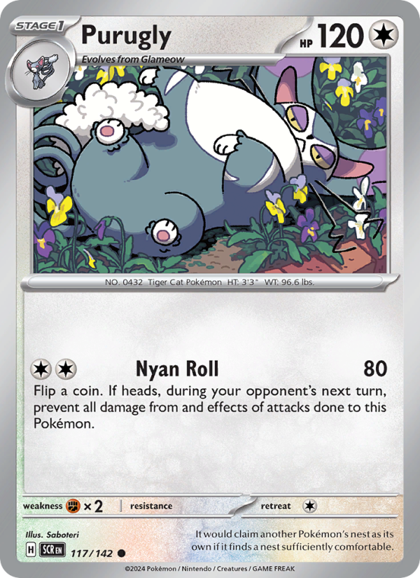 Purugly - Pokémon TCG Card