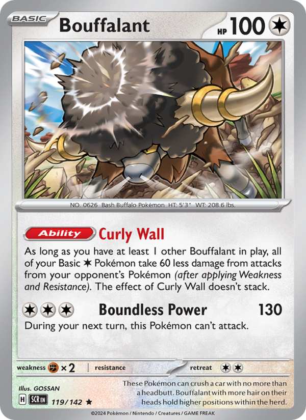 Bouffalant - Pokémon TCG Card