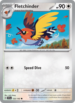 Fletchinder - pokemon TCG Card