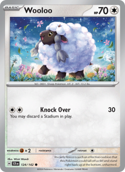 Wooloo - pokemon TCG Card