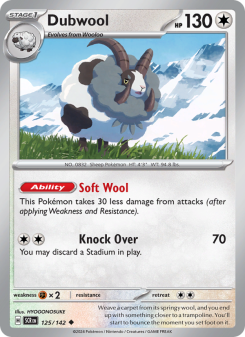 Dubwool - pokemon TCG Card