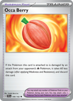 Occa Berry - pokemon TCG Card