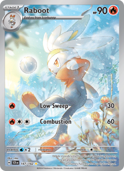 Raboot - pokemon TCG Card