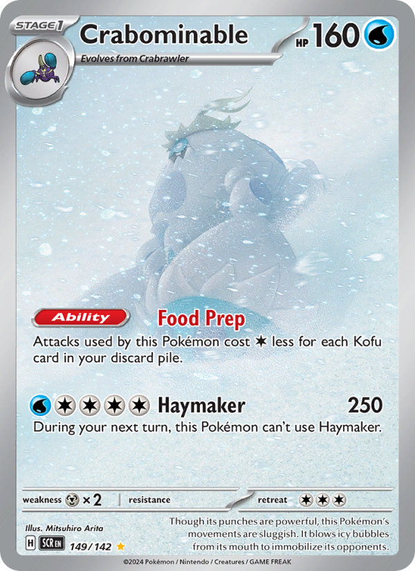 Crabominable - Pokémon TCG Card