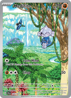 Meditite - pokemon TCG Card