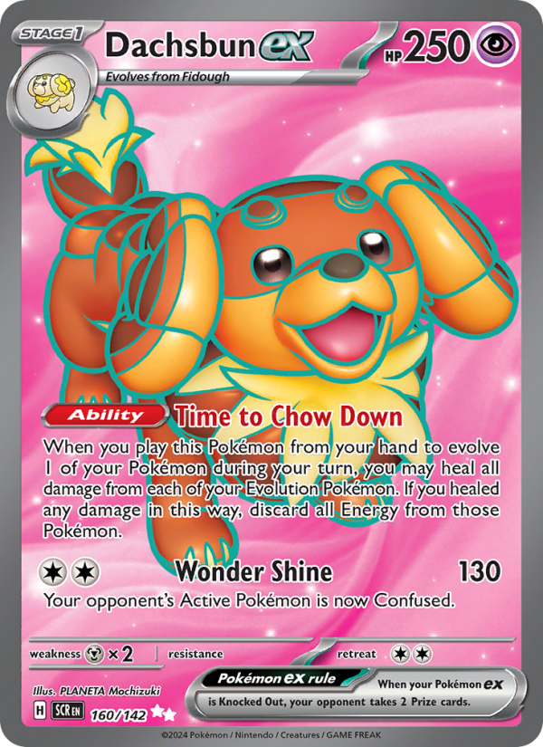 Dachsbun ex - Pokémon TCG Card