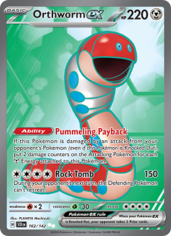 Orthworm ex - pokemon TCG Card