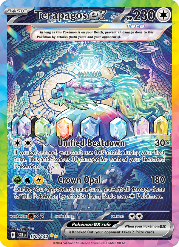 Terapagos ex - Pokémon TCG Card