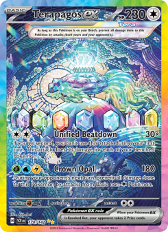 Terapagos ex - pokemon TCG Card