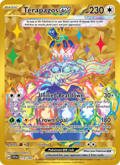Terapagos ex - pokemon TCG Card