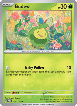 Budew - pokemon TCG Card