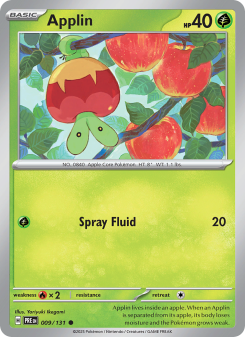 Applin - pokemon TCG Card