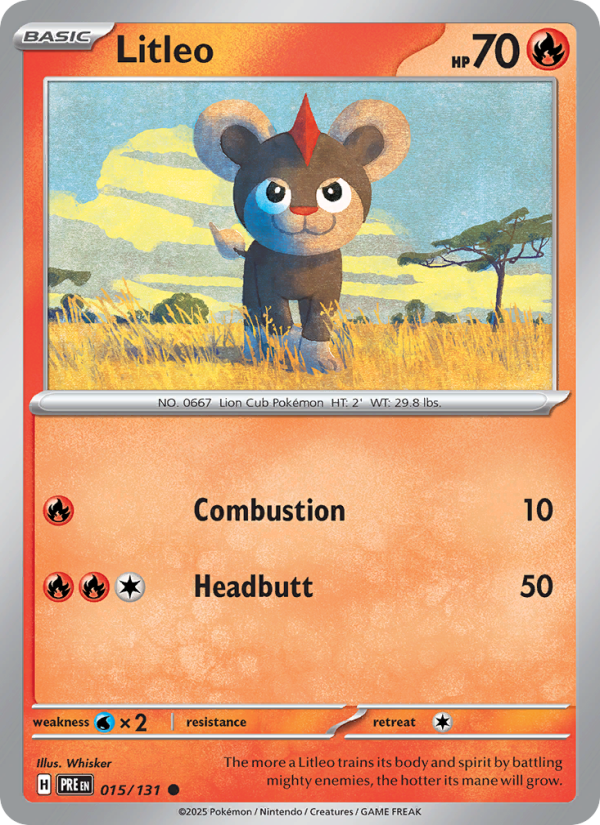 Litleo - Pokémon TCG Card
