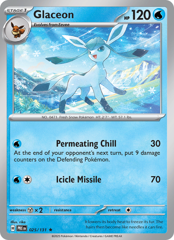 Glaceon - Pokémon TCG Card