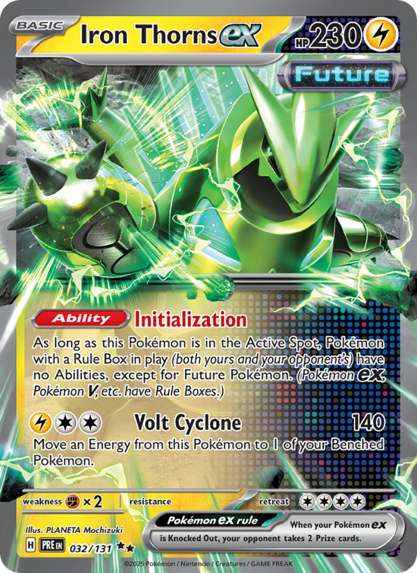 Iron Thorns ex - Pokémon TCG Card