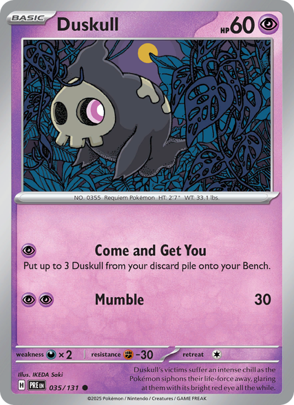 Duskull - Pokémon TCG Card