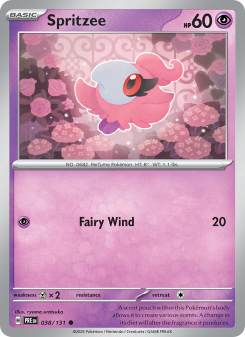 Spritzee - pokemon TCG Card