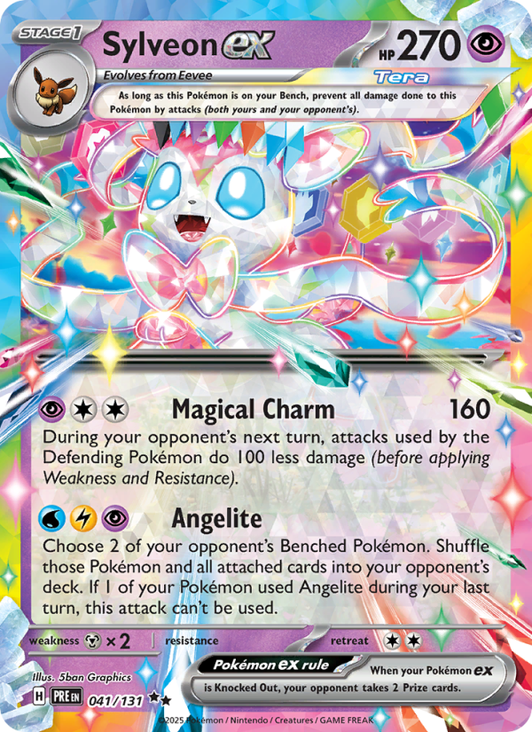 Sylveon ex - Pokémon TCG Card