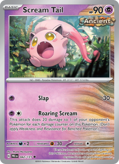 Scream Tail - pokemon TCG Card
