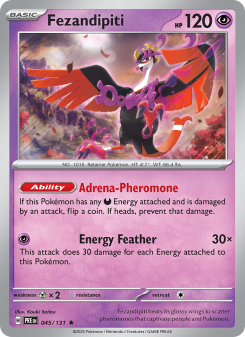 Fezandipiti - pokemon TCG Card