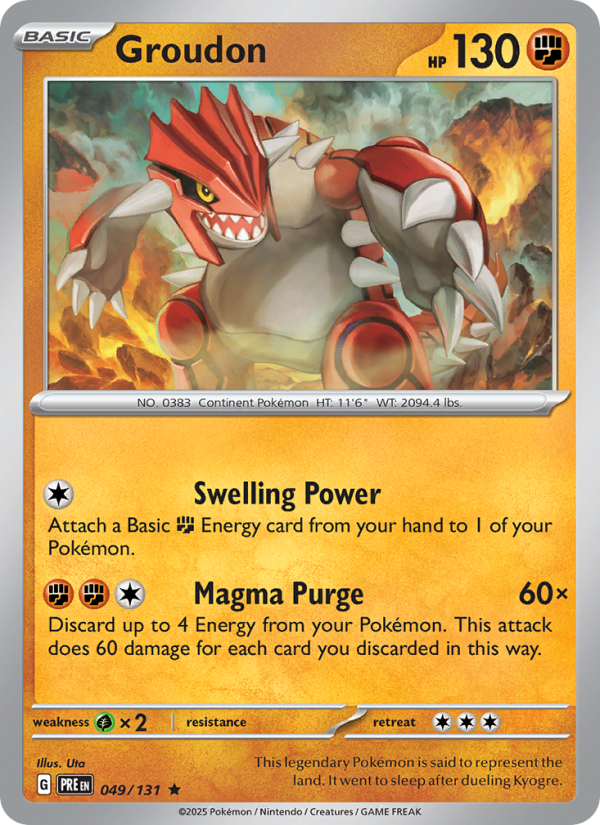 Groudon - Pokémon TCG Card
