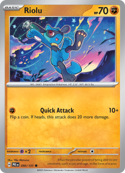 Riolu - pokemon TCG Card
