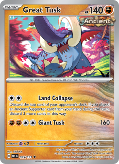 Great Tusk - pokemon TCG Card