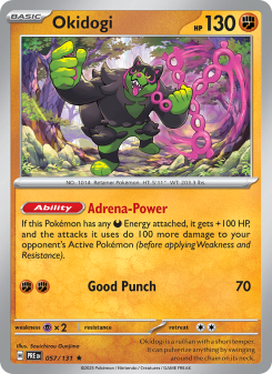 Okidogi - pokemon TCG Card