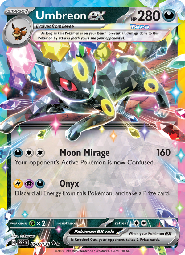 Umbreon ex - Pokémon TCG Card